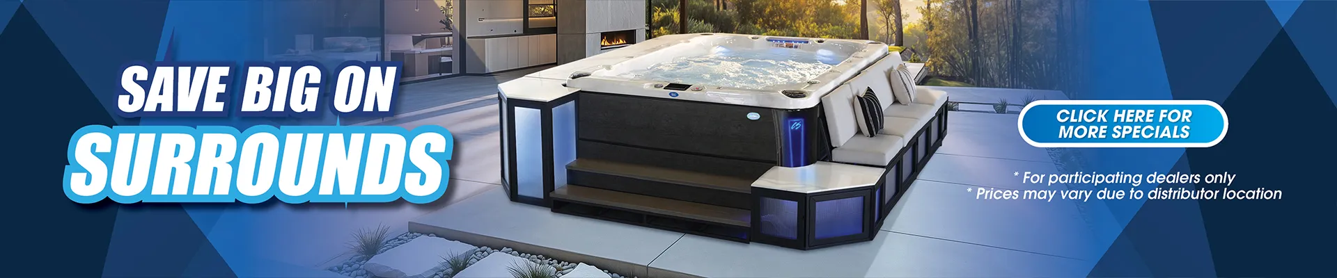 Calspas hot tub being used in a family setting - Hawthorne