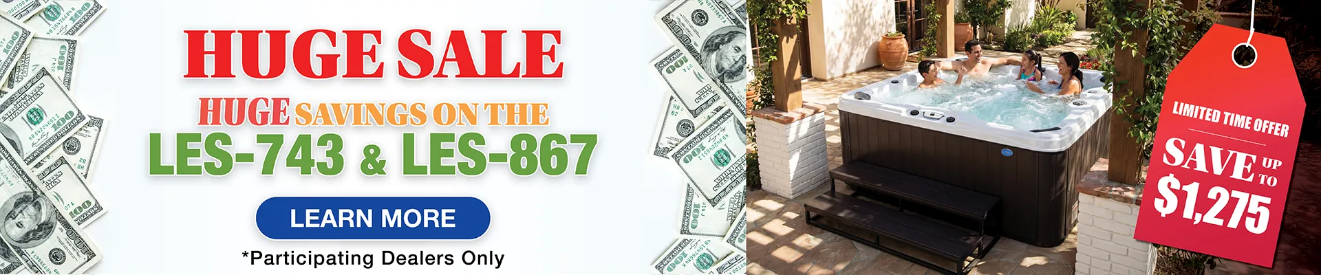 Calspas hot tub being used in a family setting - Hawthorne