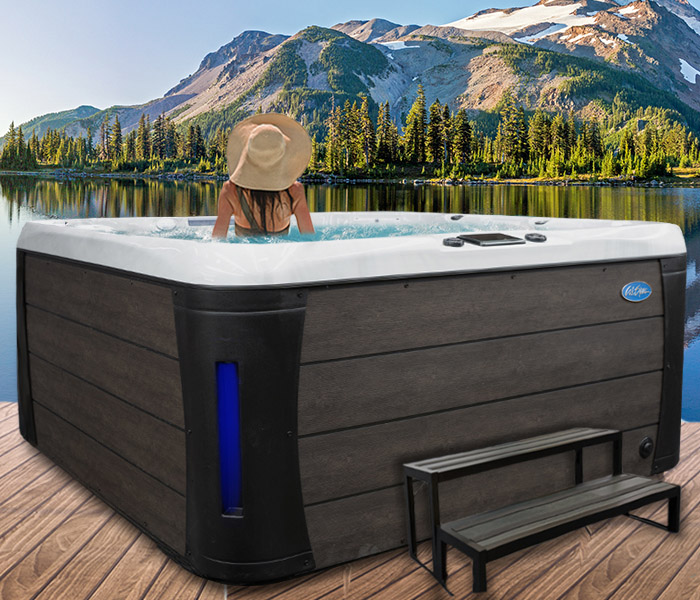 Calspas hot tub being used in a family setting - hot tubs spas for sale Hawthorne